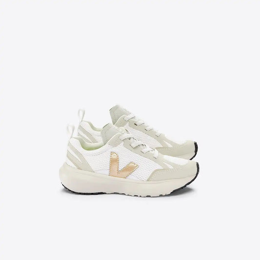 CANARY ELASTIC LACES ALVEOMESH WHITE PLATINE