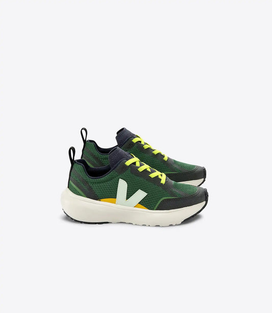 CANARY ELASTIC LACES ALVEOMESH POKER JADE