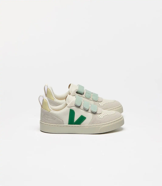 V-10 LEATHER VEJA X BONPOINT AREIA PETALE