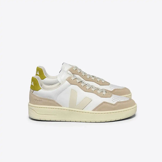 V-90 LEATHER WHITE PIERRE