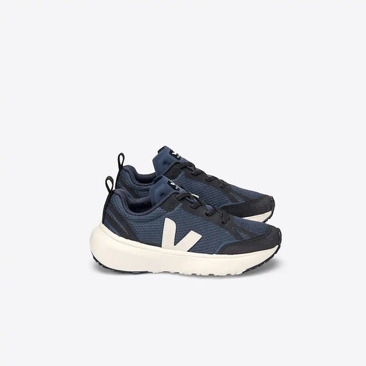 CANARY ELASTIC LACES ALVEOMESH NAUTICO OXFORD GREY