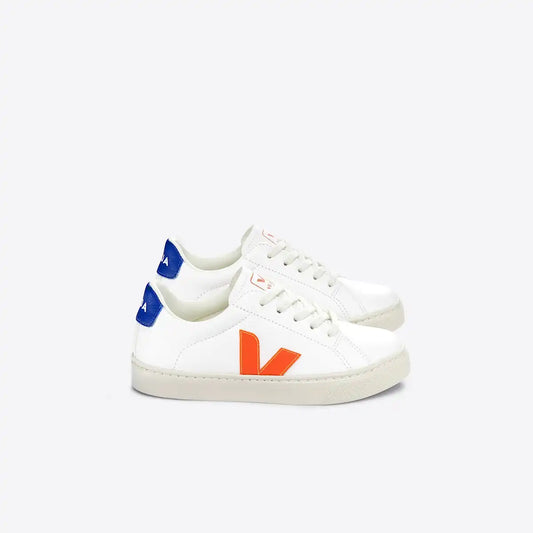 ESPLAR LACES LEATHER WHITE PETALE OURO
