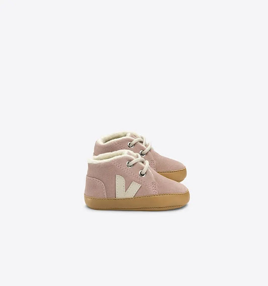 BABY FURED SUEDE CAMEL PIERRE