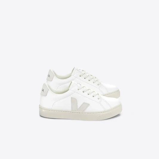 ESPLAR LEATHER WHITE SABLE STEEL