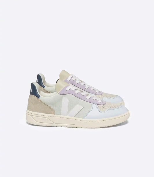 V-10 SUEDE MULTICO ULTRAVIOLET CALCAIRE