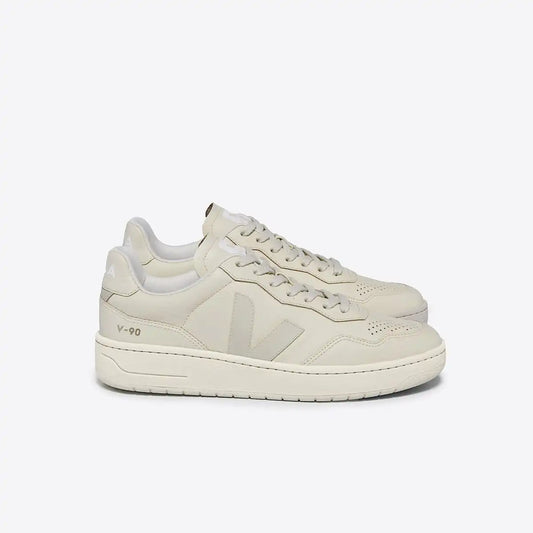 V-90 LEATHER GRAVEL WHITE