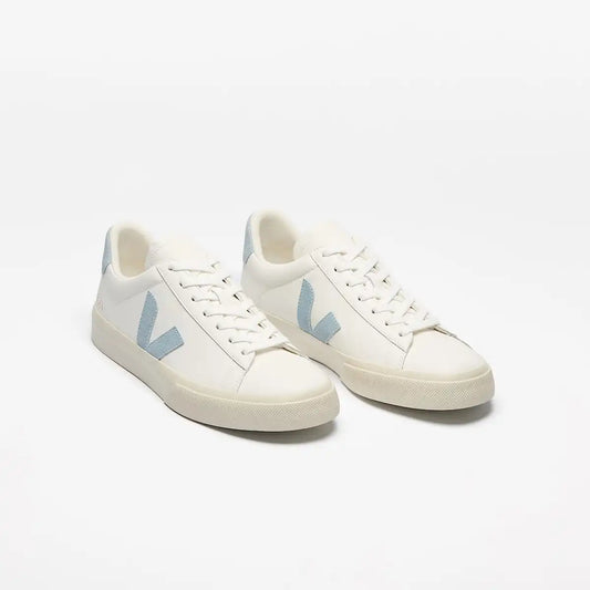 CAMPO LEATHER WHITE STEEL