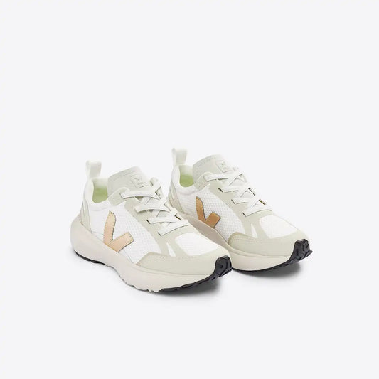 CANARY ELASTIC LACES ALVEOMESH WHITE PLATINE