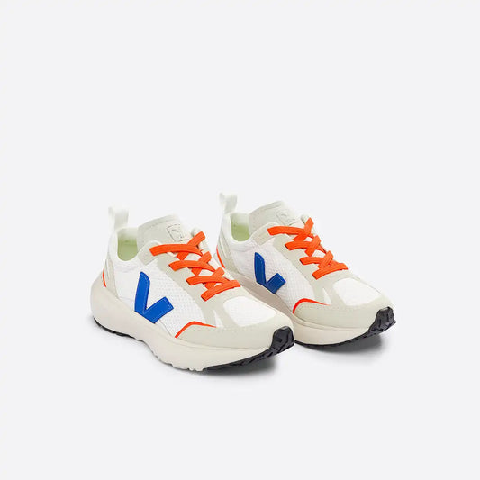 CANARY ELASTIC LACES ALVEOMESH WHITE INDIGO