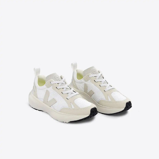 CANARY ELASTIC LACES ALVEOMESH WHITE PIERRE