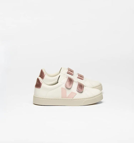 ESPLAR LEATHER WHITE PETALE SILVER
