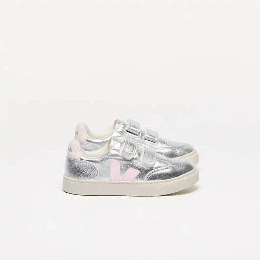 V-12 LEATHER BLACK WHITE PLATINE