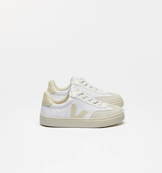 VOLLEY ELASTIC LACES CANVAS WHITE CALCAIRE