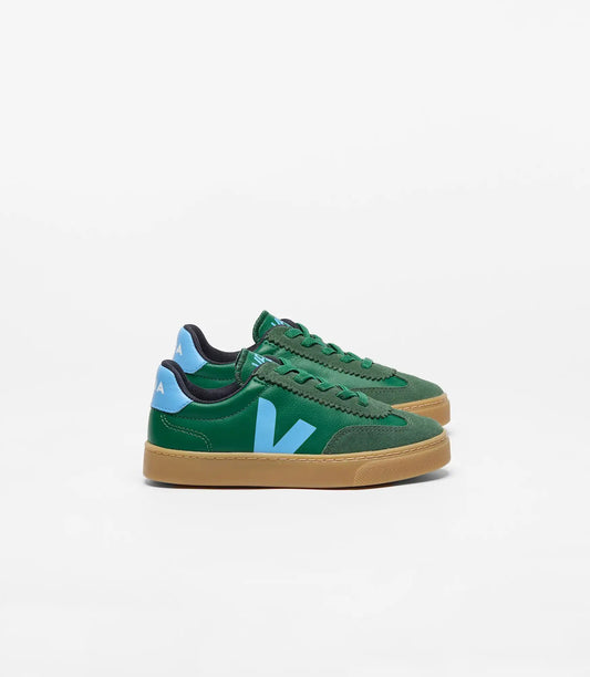 VOLLEY ELASTIC LACES LEATHER CALIFORNIA CELESTE