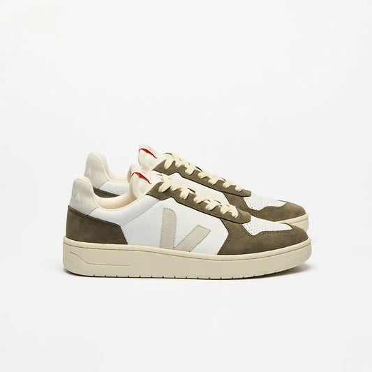 V-82 LEATHER WHITE NATURAL ALMOND