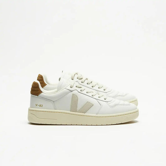 V-82 II GRAINED LEATHER WHITE PIERRE KIWI