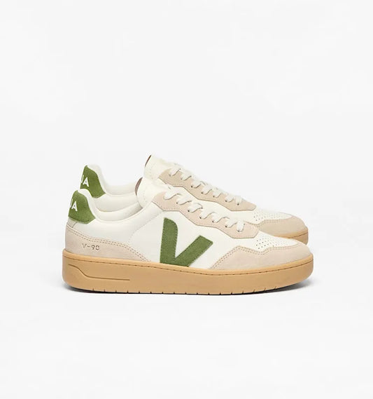V-90 LEATHER WHITE AQUA NATURAL