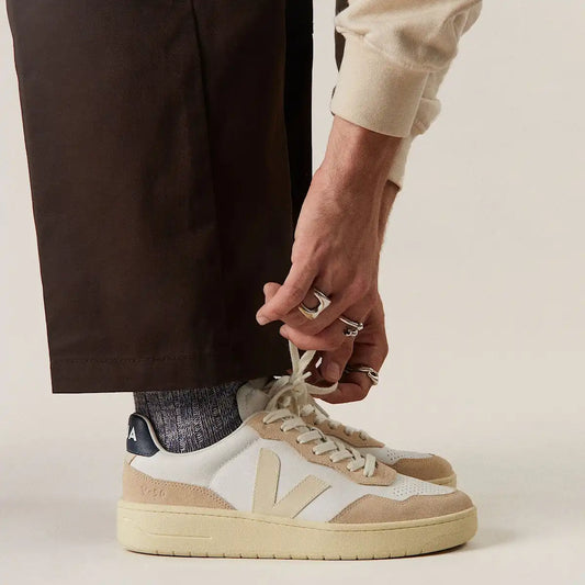V-90 LEATHER WHITE PIERRE NAUTICO