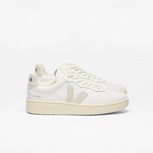 V-90 LEATHER WHITE MARSALA