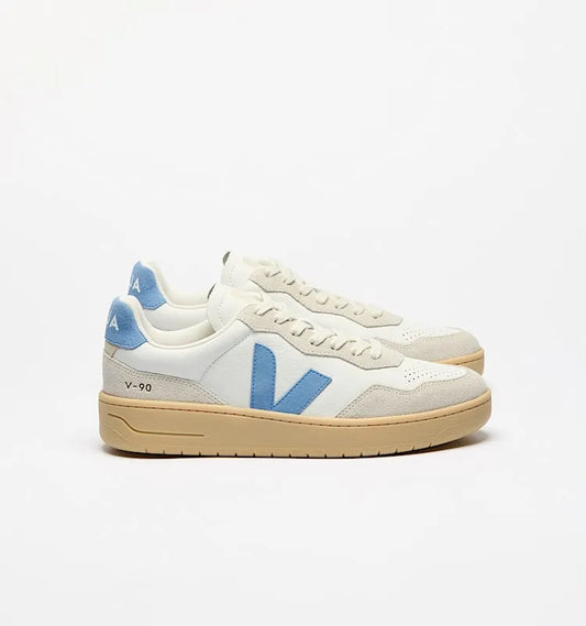 V-90 LEATHER WHITE LIGHT GREY NATURAL