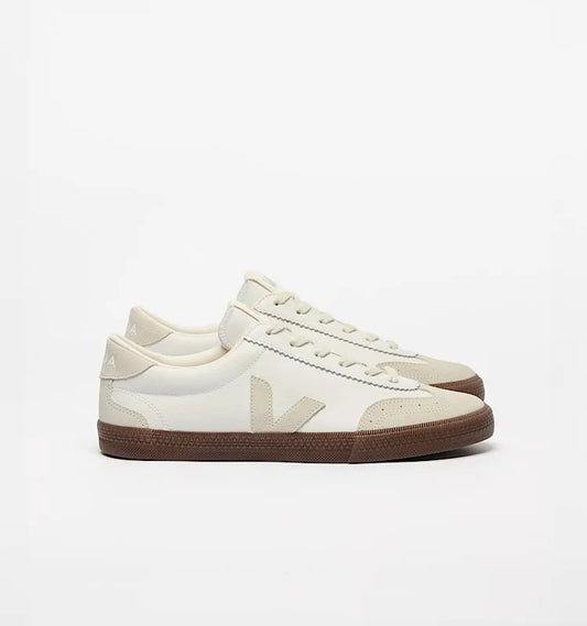 VOLLEY LEATHER WHITE NAUTICO BARK