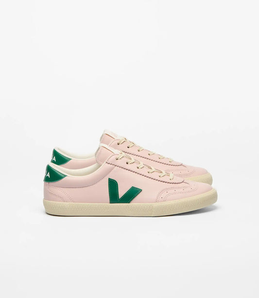 VOLLEY LEATHER SILVER PIERRE