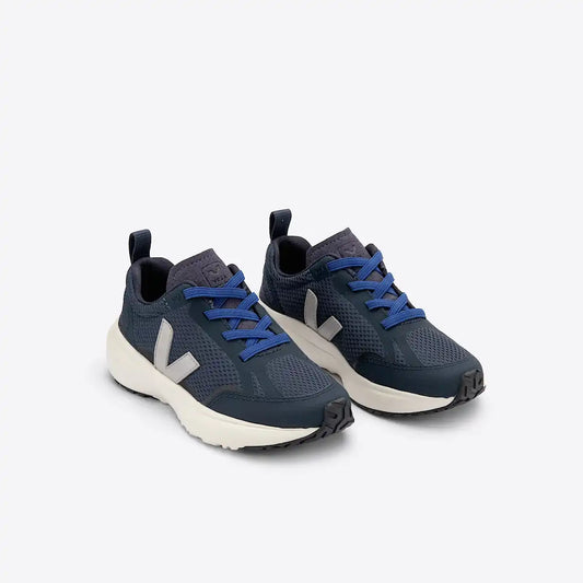 CANARY ELASTIC LACES ALVEOMESH NAUTICO OXFORD GREY