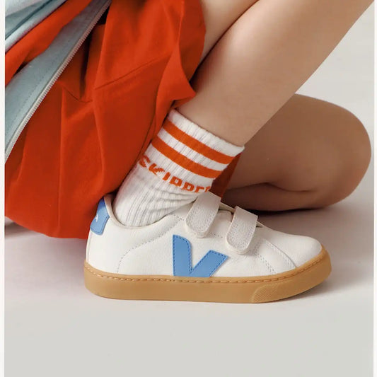 ESPLAR LEATHER WHITE AQUA NATURAL