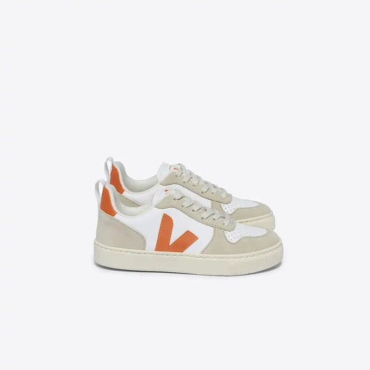 V-10 LEATHER WHITE PAROS ALMOND