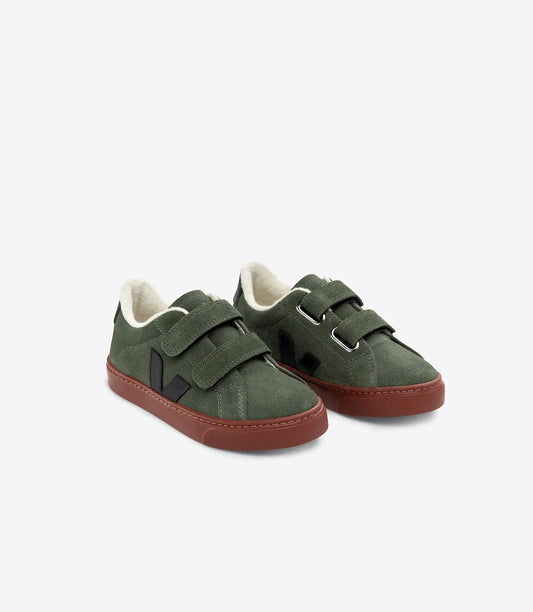 ESPLAR FURED SUEDE MUD BLACK