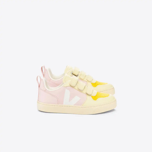 V-10 LEATHER VEJA X THE ANIMALS OBSERVATORY ORANGE