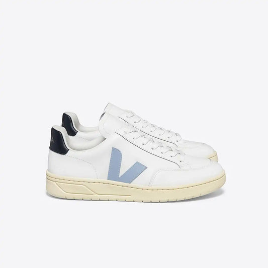 V-12 LEATHER WHITE