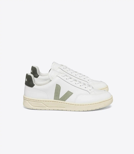 V-12 LEATHER WHITE PAROS