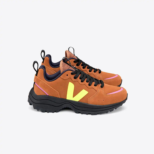 VENTURI SUEDE TUILE JAUNE FLUO BLACK SOLE