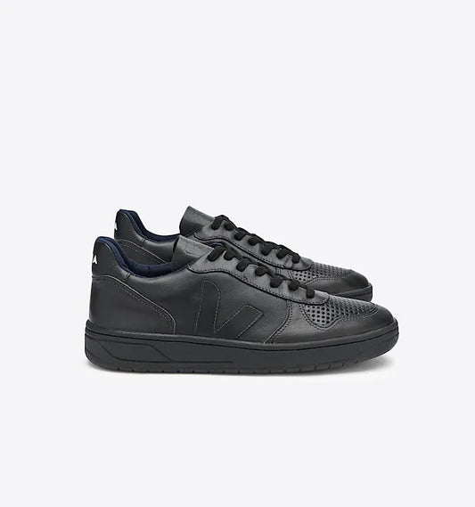 V-10 LEATHER WHITE NAUTICO PEKIN